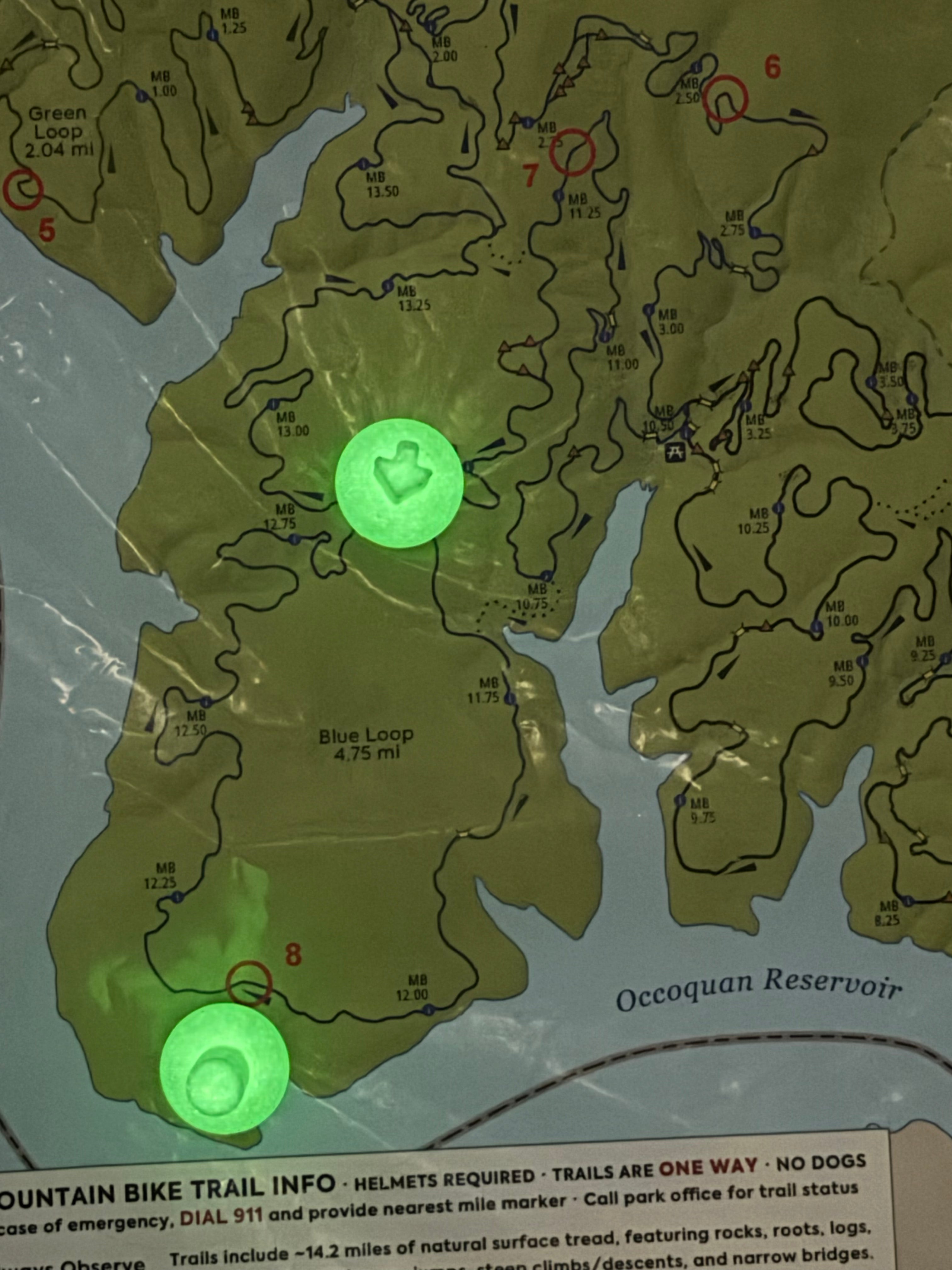 Magnetic map board markers